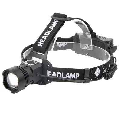  Waterproof High Power Headlamp USB Rechargeable Sensor LED Headlight for Camping