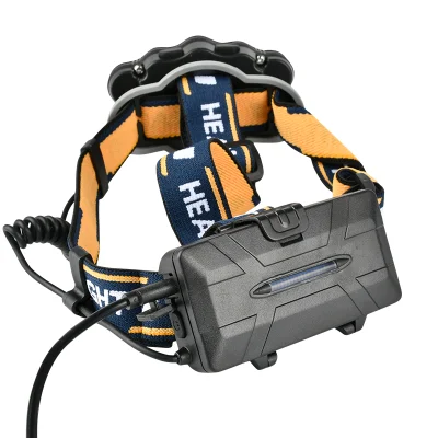 Brightenlux Factory Wholesale Most Powerful Aluminum Rechargeable Mining Battery Motorcycle Whaterproof COB LED Headlamp