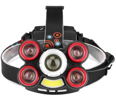  Fcar Outdoor Hunting Waterproof Zoomable Rechargeable Headlamp
