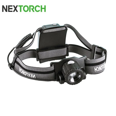  760lm Detachable Battery 360 Degree Adjustable Nextorch Headlight Waterproof LED Headlights Headlamp with Partial Pressure Headband Design Mystar R