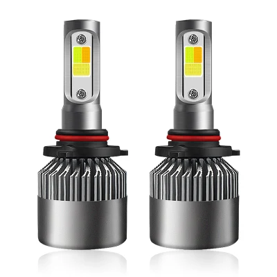 Super Bright S2 Car Headlight Bulb H1 LED H3 H4 H7 H1 LED 3000K&6000K&8000K 3 Color Headlamp H8 H9 H11 9005 9006 Hb3 Hb4 880