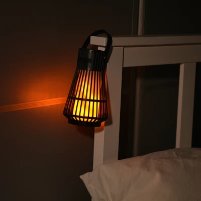 Outdoor Camping Light Flame LED Light with 5.0 Bluetooth Speaker