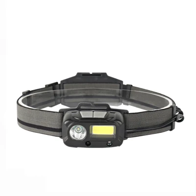  Rechargeable Upgrade Sensor Rotation Waterproof 4 Modes Touch Switch COB LED Headlamp