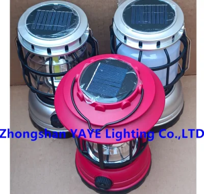  Yaye Solar Factory Hot Sell CE 20W Solar LED Portable Emergency Rechargeable Mini Camping Light 1000PCS Stock/ Zhongshan Yaye Lighting Co., Ltd