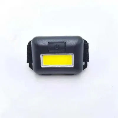  3 AAA Dry Battery Plastic LED Torch Headlamp