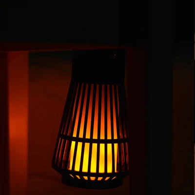 Outdoor Camping Light Flame LED Light with 5.0 Bluetooth Speaker