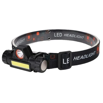 Brightenlux Wholesale Lightweight Multi-Modes USB Rechargeable Outdoor COB Headlamp