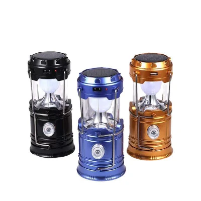  5800-T Powerful New Rechargeable Folding Camping Solar LED Lantern