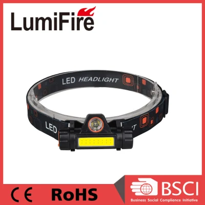  LED Camping USB Strong Light Fishing Lamp COB Head Lamp