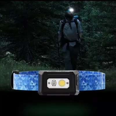 Strong Bald Head Lamp Night Fishing Lamp Rechargeable Outdoor Sport Cross-Country Running Mountaineering Headlamp