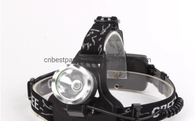 Wholesale Portable COB Head Torch Lamp Quality Rechargeable Head Light 18650 Battery LED Headlight Waterproof Hunting Fishing Lighting Zoomable LED Headlamp