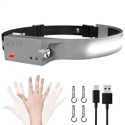 Original 2 Rechargeable Headlamps Bright Headlamp Flashlight LED