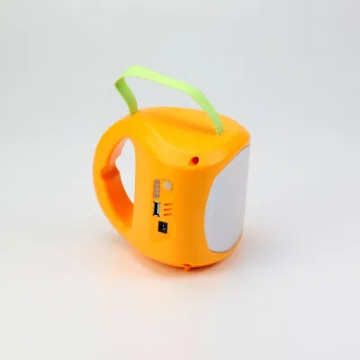 Portable LED Solar Lantern with Mobile Phone Chargers for Emergency/Camping or Reading