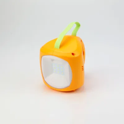 Portable LED Solar Lantern with Mobile Phone Chargers for Emergency/Camping or Reading