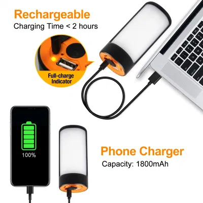  Solar Camping Light Remote Control Hanging Ipx7 Waterproof Tent Light LED