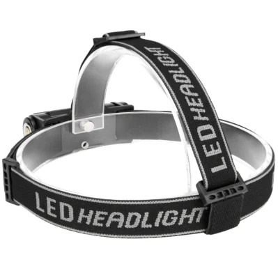  Wholesale Rechargeable 10W LED Headlamp for Running Camping Fishing Hunting Red Blue Flashing Warning Aluminum Outdoor Emergency Headlamp