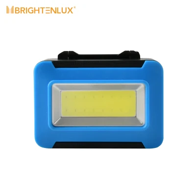  Brightenlucheap Light Weight Plastic Rechargeable COB LED Tactical Mini Headlamp