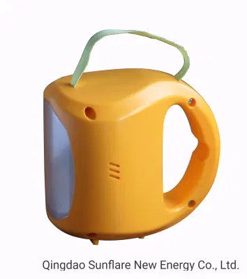 4500mAh Battery LED Solar Lamp with Mobile Phone Chargers for Emergency/Camping or Reading