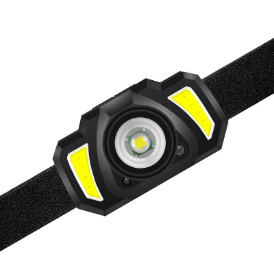  Brightenlux Portable Emergency Rechargeable Smart Induction Sensor LED Headlamp