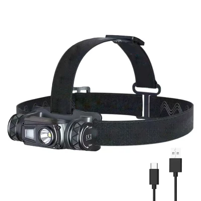 Brightenlux Best Outdoor 1000 Lumen High Power New Most Powerful Aluminum USB LED Rechargeable Headlamp