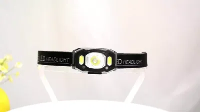  Glodmore2 New Design Brand Printing Plastic Lightweight USB Charging LED Headlamp Headlight, Long Range USB Rechargeable Torch Light Head
