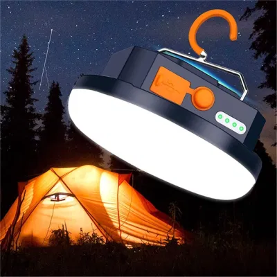 Rechargeable LED Magnet Flashlight Camping Lantern Fishing Light Outdoor Work Repair LED Lighting
