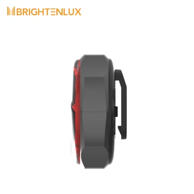 Brightenlux Factory 2021 Logo Printing USB Rechargeable 60 Lumen Ipx6 Waterproof COB LED Bike Tail Light for Riding