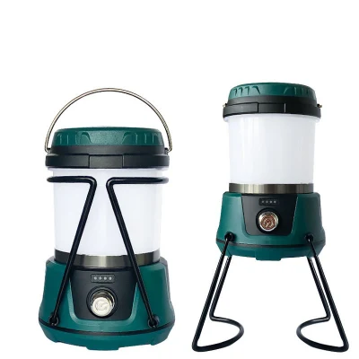1000lm Rechargeable 6000mAh Li-ion Battery Dimmable Emergency Camping Light with Power Bank Function