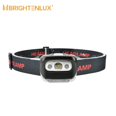  Brightenlux High Power Factory Supply Lightweight Portable Rechargeable COB LED Tactical Mini Headlamp Torch