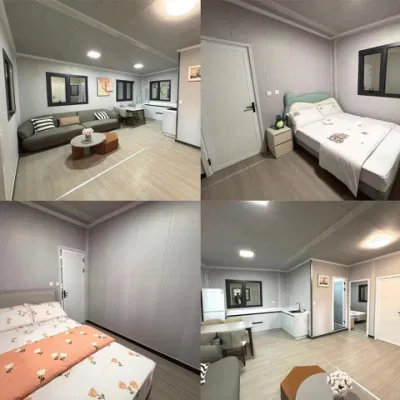 China Foldable Prefabricated Expandable Container Prefab House Container Casas Used as Camp