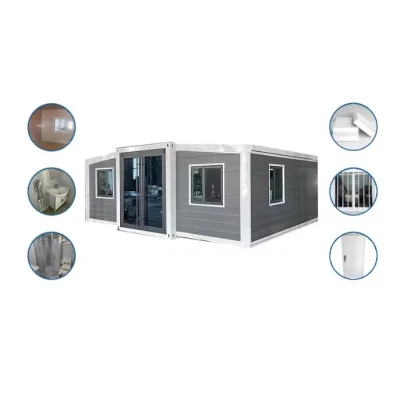 China Foldable Prefabricated Expandable Container Prefab House Container Casas Used as Camp