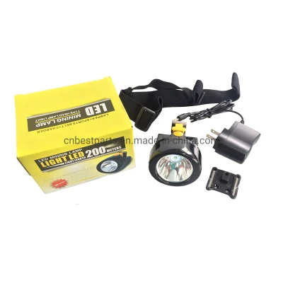  Wholesale Professional Rechargeable Headlight Underground Head Lamp Powerful LED Headlamp for Miners LED Mining Headlamp