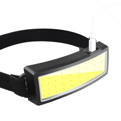 Rechargeable Headlamp COB High Bright Headlight 3 Modes Waterproof Work Light