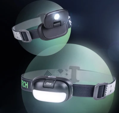  Istar Headlamp 450lm Flip Open Convenient Design Dual Light Source LED Headtorch Rechargeable Type C Port Outdoor Camping Running Fishing Treking Headlamp