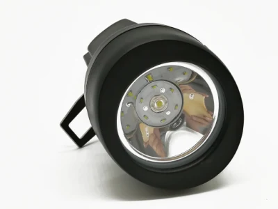 Professional Team Research and Development USB Rechargeable LED Round Headlamp Mining Lamp 50 Security Rechargeable Battery 60