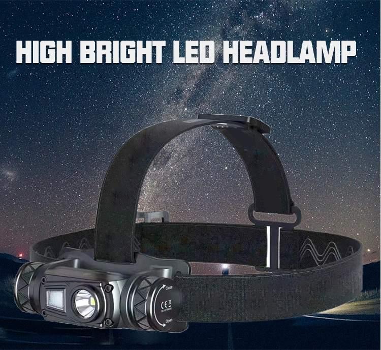 Brightenlux Outdoor 1000 Lumen High Power New Most Powerful Aluminum Rechargeable COB LED Tactical Mini Headlamp