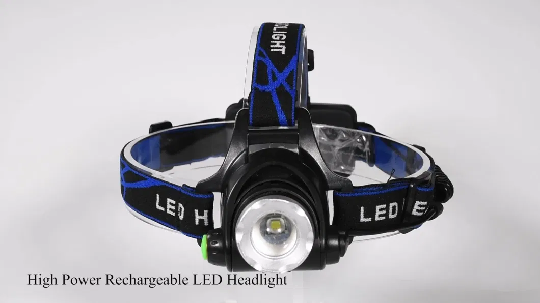 Glodmore2 Supply Wholesale Adjustable Belt 2*18650 Rechargeable Battery 1000 Lumen LED Headlamp Headlight with 3 Modes