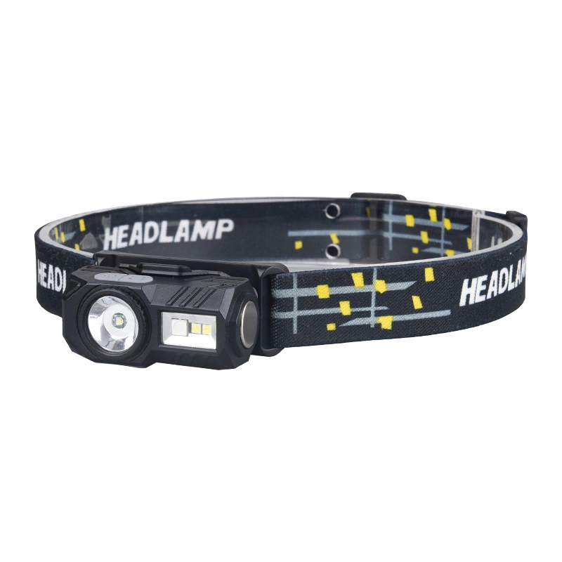 Goldmore2mini Hat Clip Headlamp Induction LED Light USB XPE+LED 400lumen Sensor Torch Head T for Camping Fishing Lantern