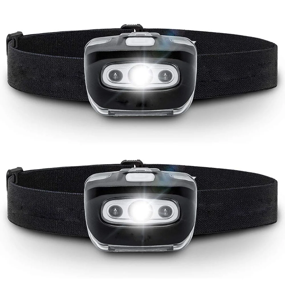 Glodmore2 Chinese Manufactured Outdoor 3 Light Headlamp, 2022 New Products OEM Headlamp External Battery LED 10W Headlamp