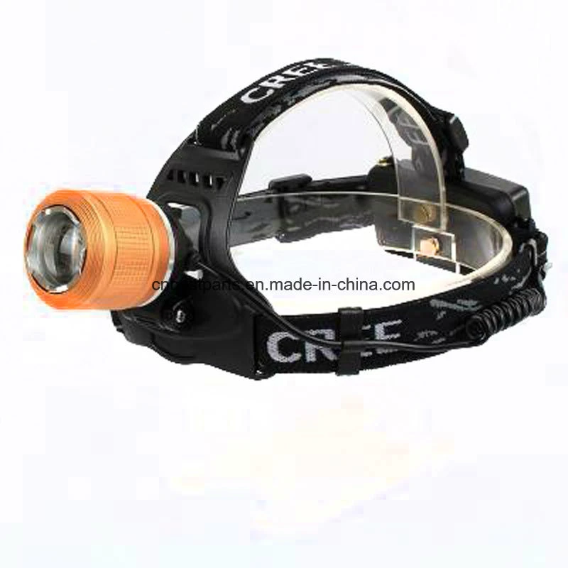 High Power Bright Head Torch Lamp Adjustable Head Lamp Auto Hand Sensor Head Light Camping Emergency Rechargeable LED Zoomable Headlamp