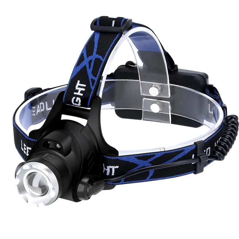 Silicone Headlamps Lightweight Waterproof 650lumens COB 270 Degrees LED Wide Beam Rechargeable Head Light with Motion Sensor