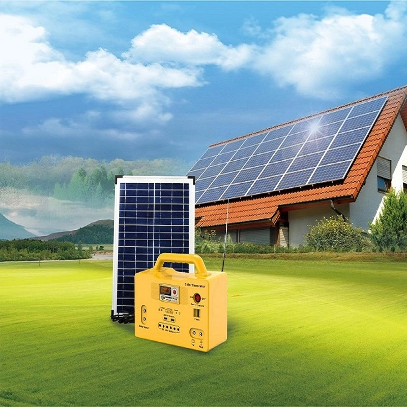 1250W Generator Lighting Energy Products Home Kits for Camping Solar System Kit
