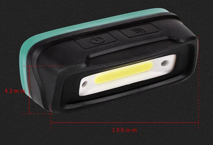 Outdoor Portable Adjustable Headband Head Torch Lamp Detachable Design Headlight Rechargeable 3W COB 280lumen LED Sensor Headlamp