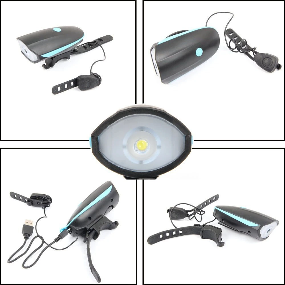 Mountain Bicycle Speaker Horn LED Light, Bicycle Accessories, Bike Light 7588 LED Lamp Night Riding Horn Bicycle Headlight