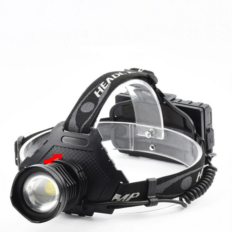 5 Modes LED Headlight USB Charging Tactical Headlamp for Camping Hiking Climbing