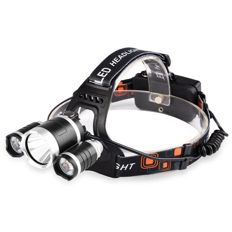 Brightenlux Hot Sale 10W 18650 T6 LED Rechargeable Headlight Flashlight, USB Waterproof LED Headlamp Head Torch Head Lights LED Rechargeable