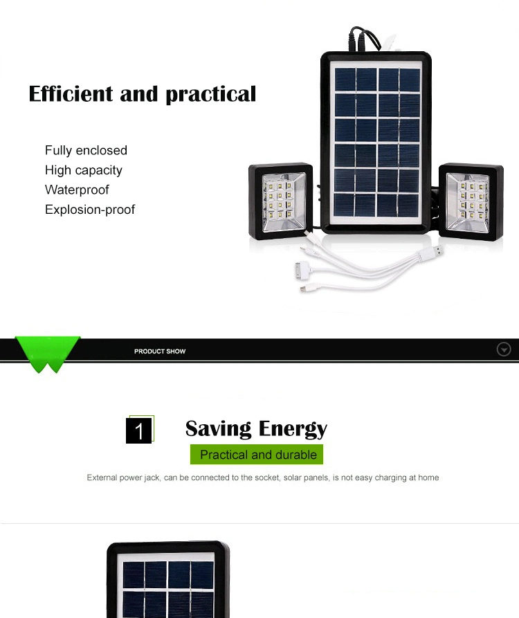 Mini Solar Panel 5 in 1 USB Cell Phone Battery Portable 5W 10W 15W 20W 35W 40W 5V Outdoor Hiking Camping Backpack Solar Charger Light