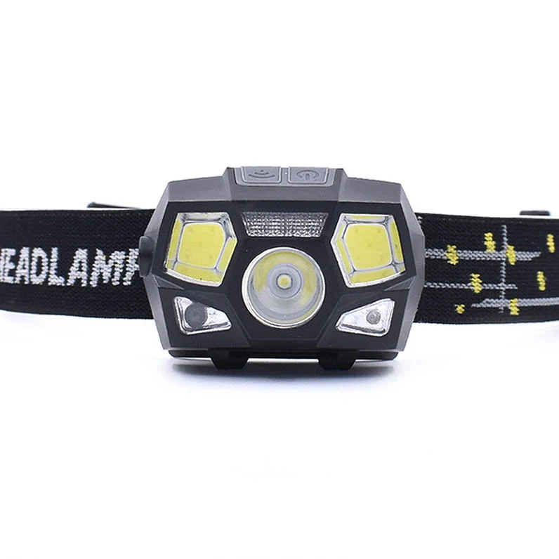 Glodmore2 Hot Sale 2020 Fiesta Fancy XPE LED Headlamp, OEM Headlamps Head Motion Sensor Headlamp Waterproof Rechargeable