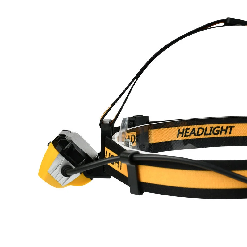 Glodmore2 High Bright Adjustable Belt USB Rechargeable 2*18650 Battery LED Headlamp Headlight with 45 Angle Adjustment