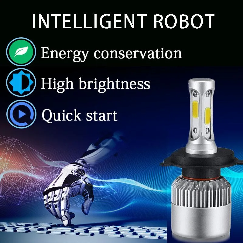 Special Waterproof Design H1 H4 H7 S2 Car Bulb LED Auto Headlamp